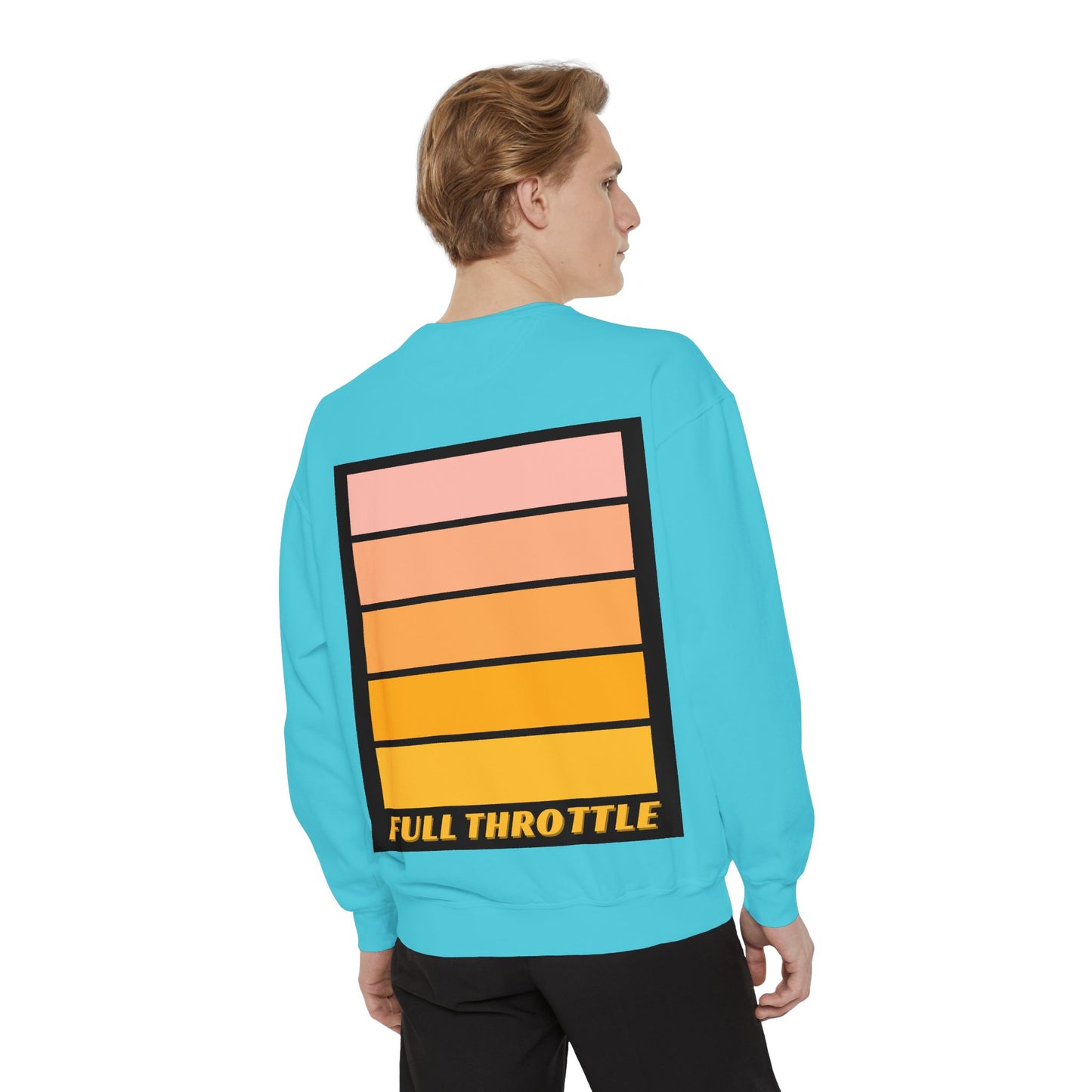 Full Throttle Racing Sweatshirt | High-Energy Motorsport Apparel