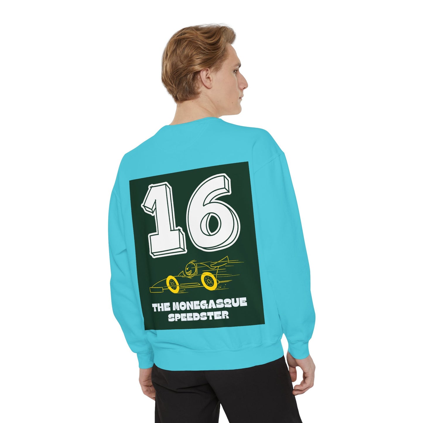 #16 “The Monegasque Speedster” Sweatshirt | Charles Leclerc Inspired Motorsport Apparel