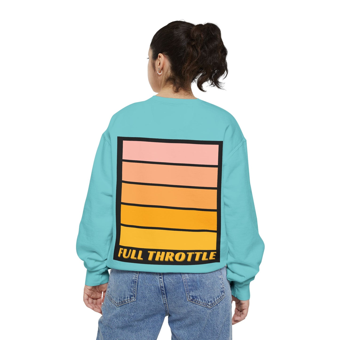 Full Throttle Racing Sweatshirt | High-Energy Motorsport Apparel