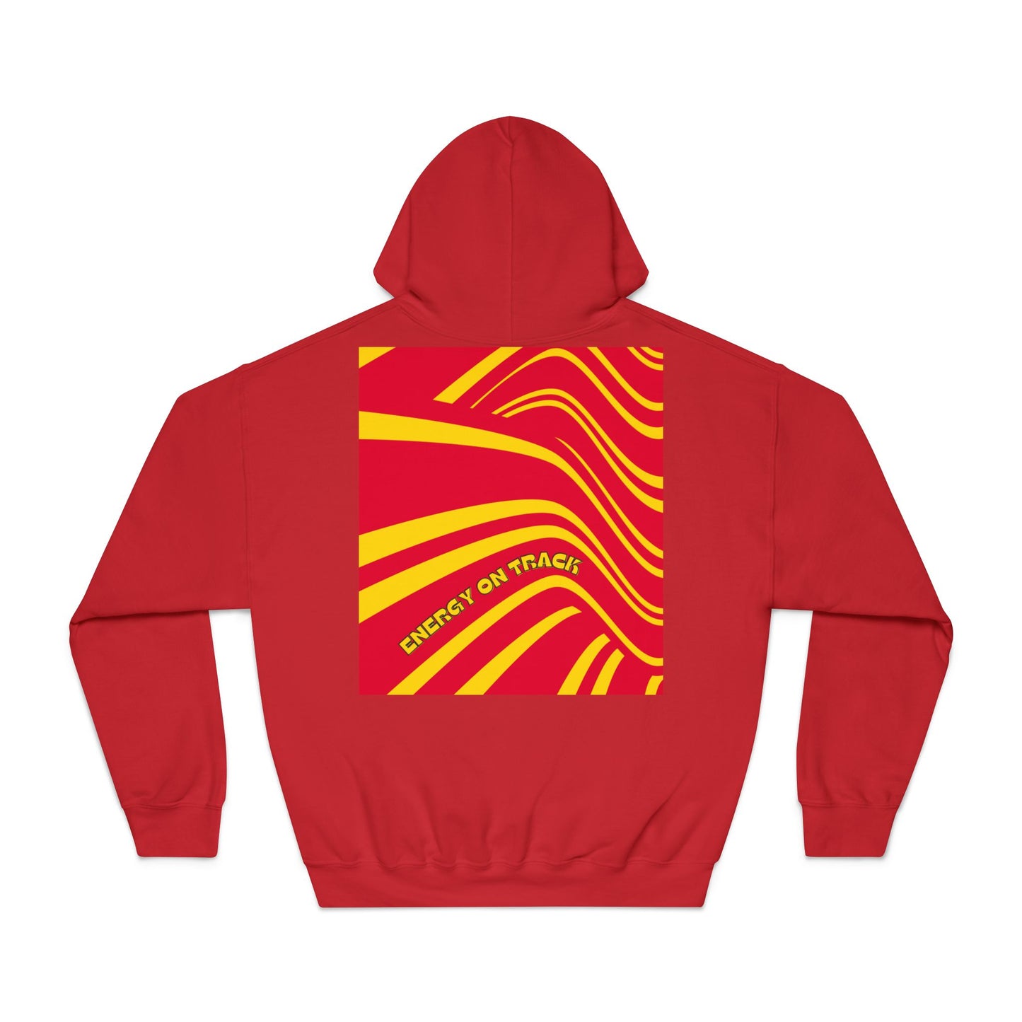 Energy on Track Hoodie - High-Energy Motorsport Design - Performance-Inspired Apparel