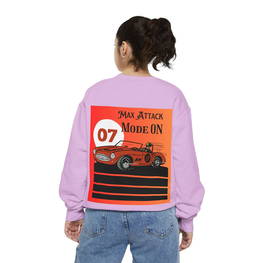 Max Attack Mode On Sweatshirt | High-Energy Motorsport Apparel