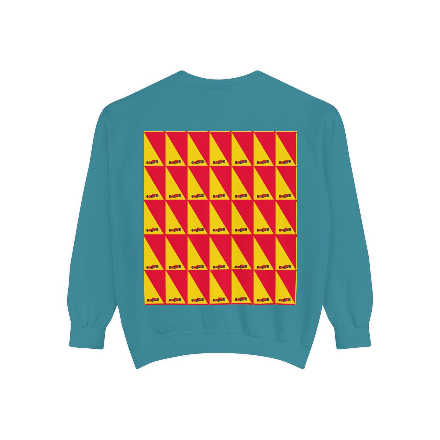 Geometric Car Sweatshirt | Motorsport-Inspired Design| Perfect for Casual Outings & Celebrations