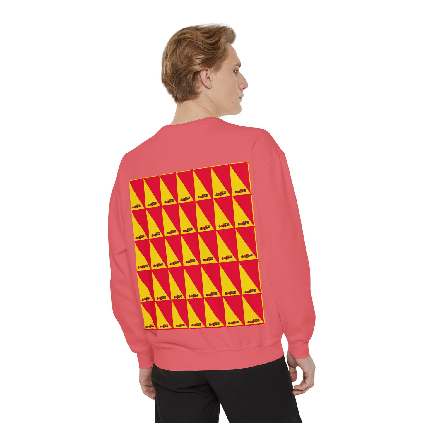 Geometric Car Sweatshirt | Motorsport-Inspired Design| Perfect for Casual Outings & Celebrations