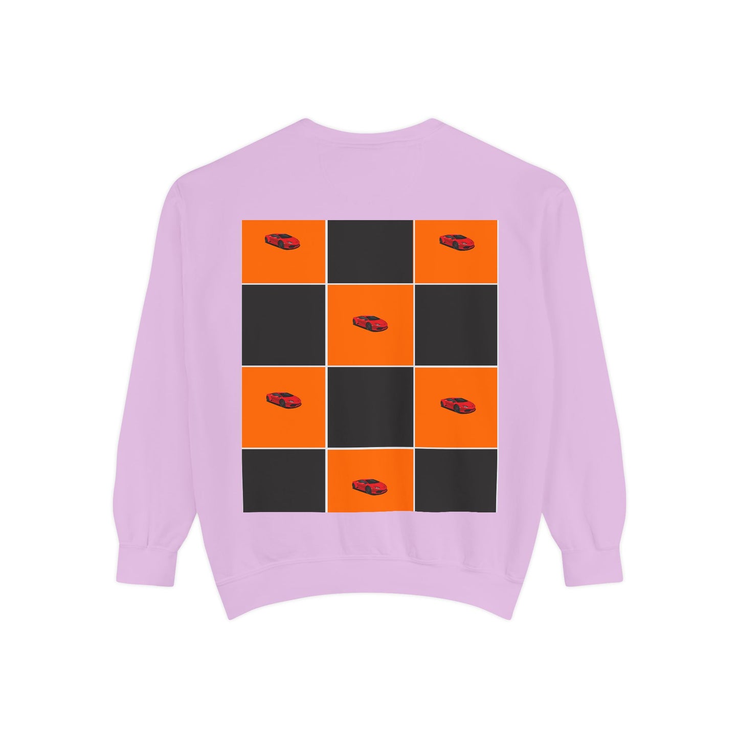 McLaren-Inspired Sweatshirt | Orange & Black Motorsport Design