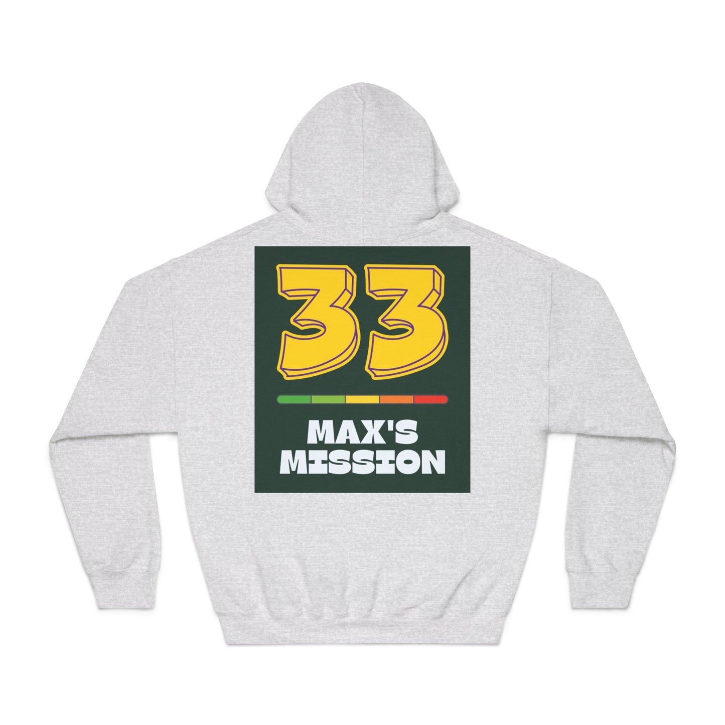 #33 Max's Mission Hoodie – Verstappen-Inspired Racing Design | Unstoppable Victory Quest