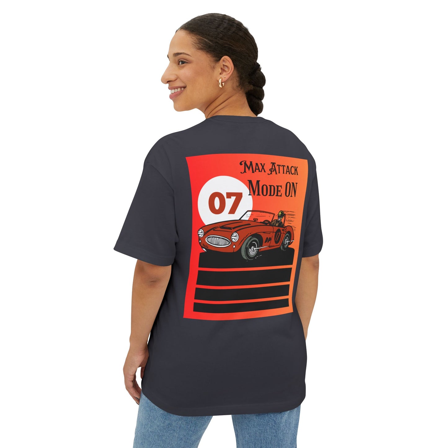 Max Attack Mode ON T-Shirt – High-Energy Motorsport Streetwear