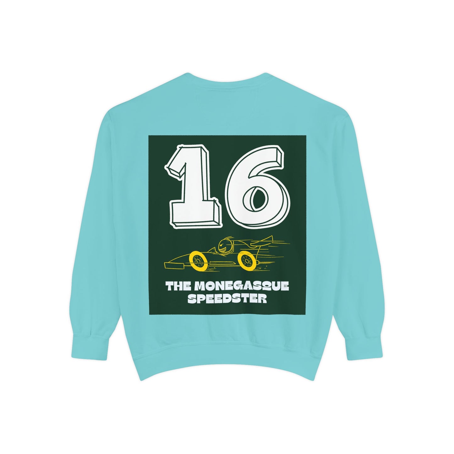 #16 “The Monegasque Speedster” Sweatshirt | Charles Leclerc Inspired Motorsport Apparel