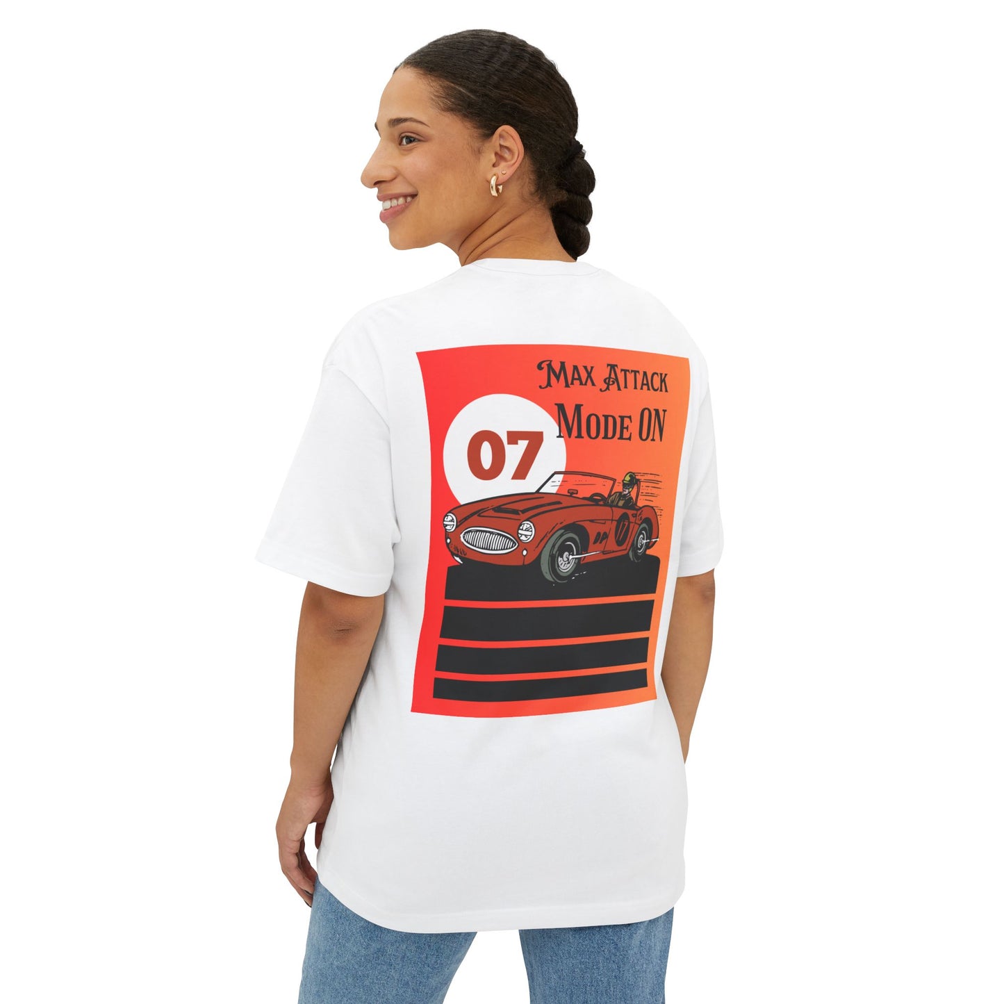 Max Attack Mode ON T-Shirt – High-Energy Motorsport Streetwear