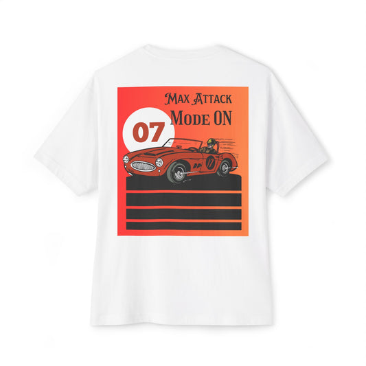 Max Attack Mode ON T-Shirt – High-Energy Motorsport Streetwear