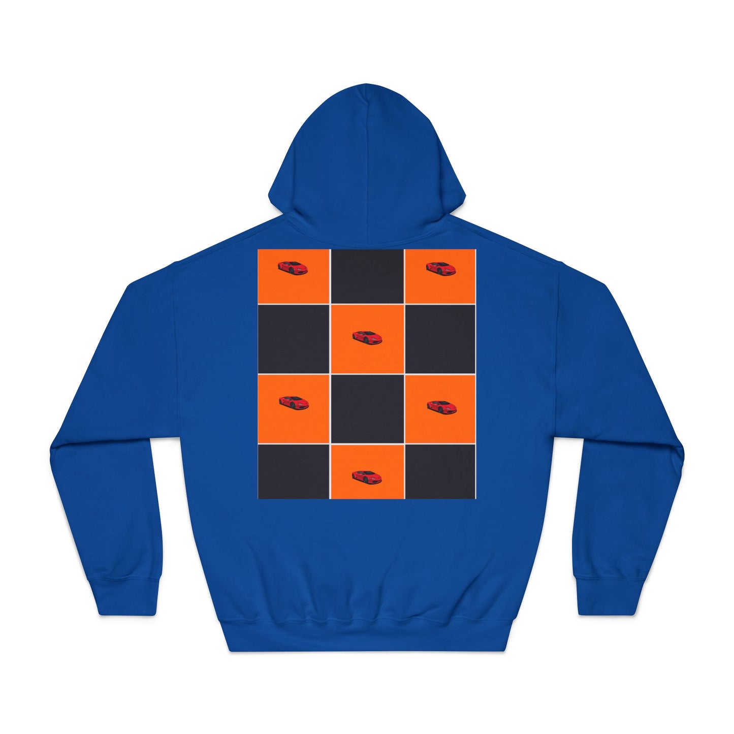 McLaren-Inspired Hoodie – Bold Black & Orange Motorsport Design – Performance Apparel