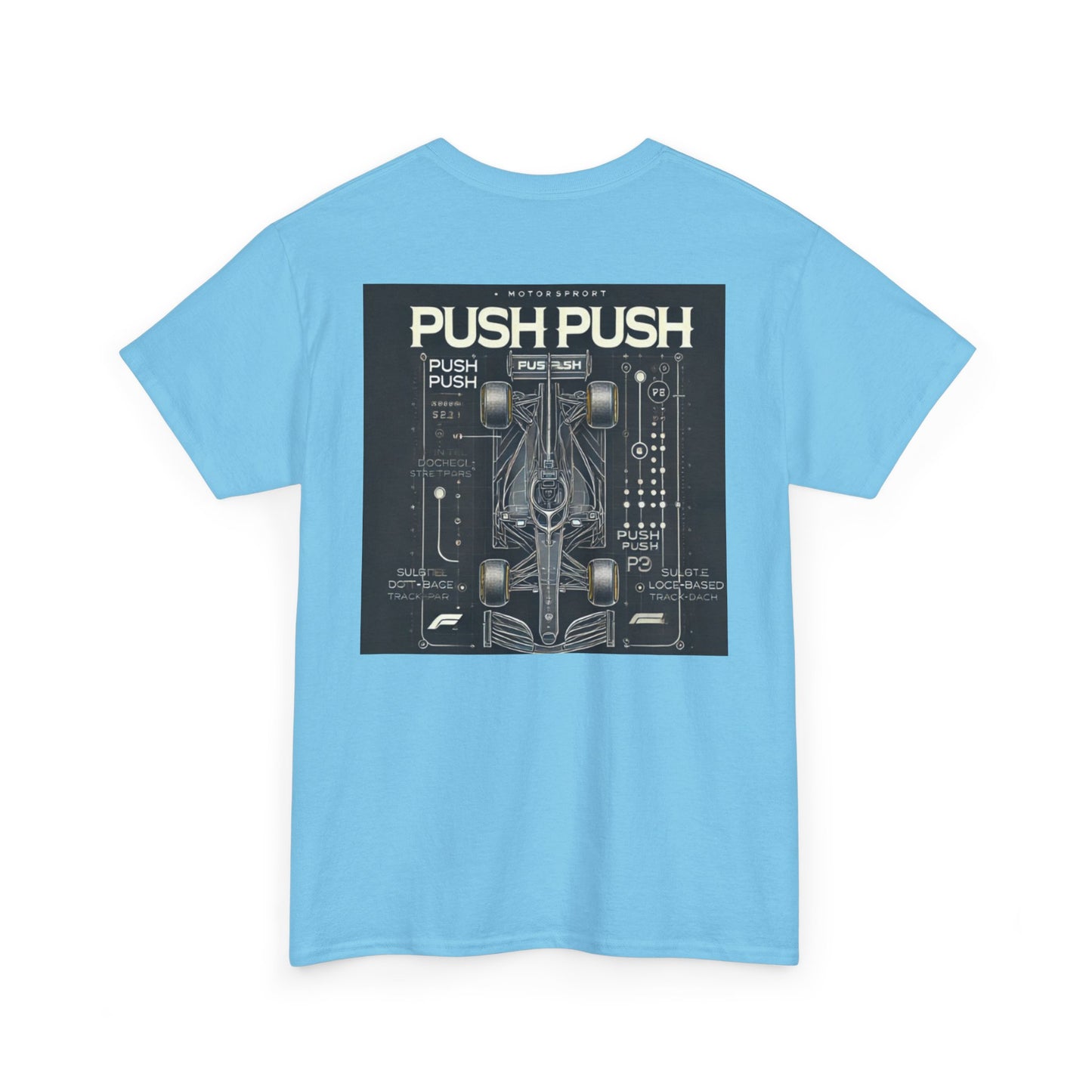 PUSH PUSH – Motorsport Streetwear Tee | Race Radio Command Edition