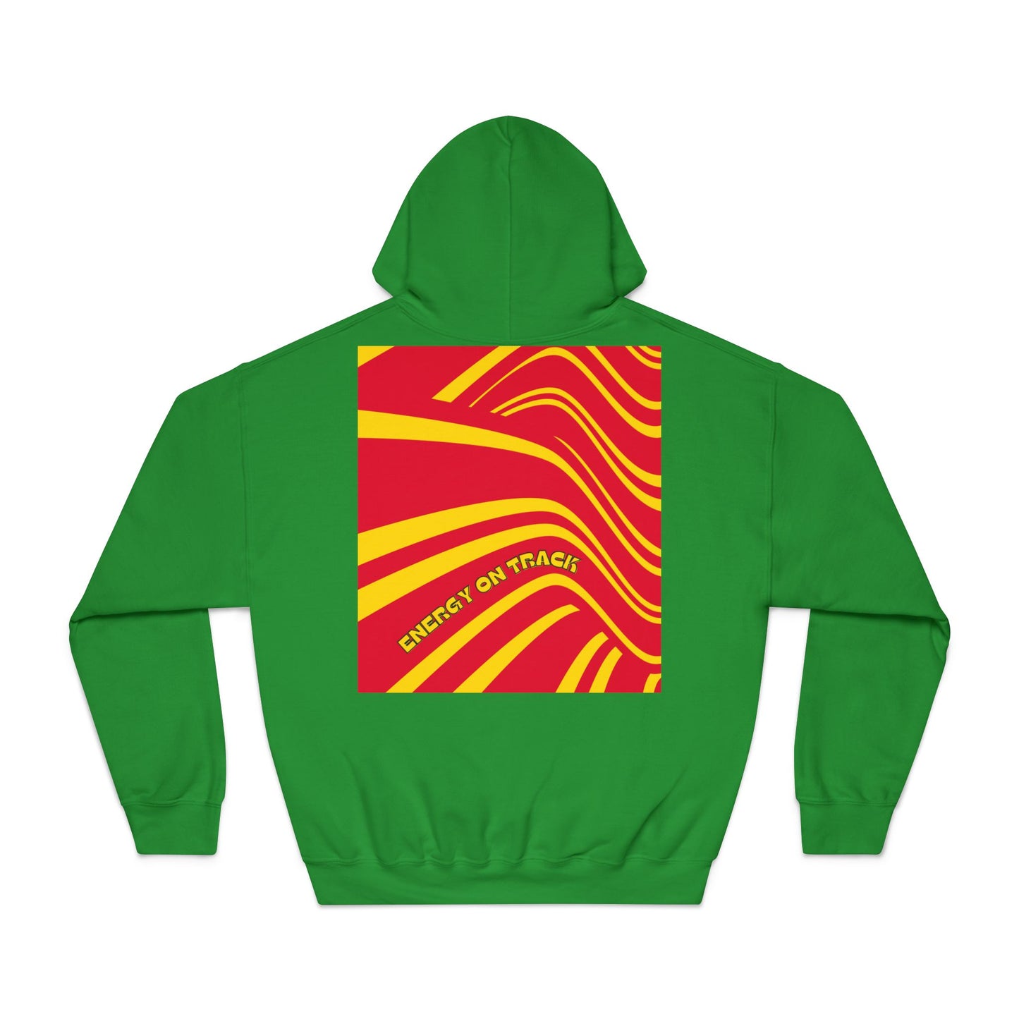 Energy on Track Hoodie - High-Energy Motorsport Design - Performance-Inspired Apparel