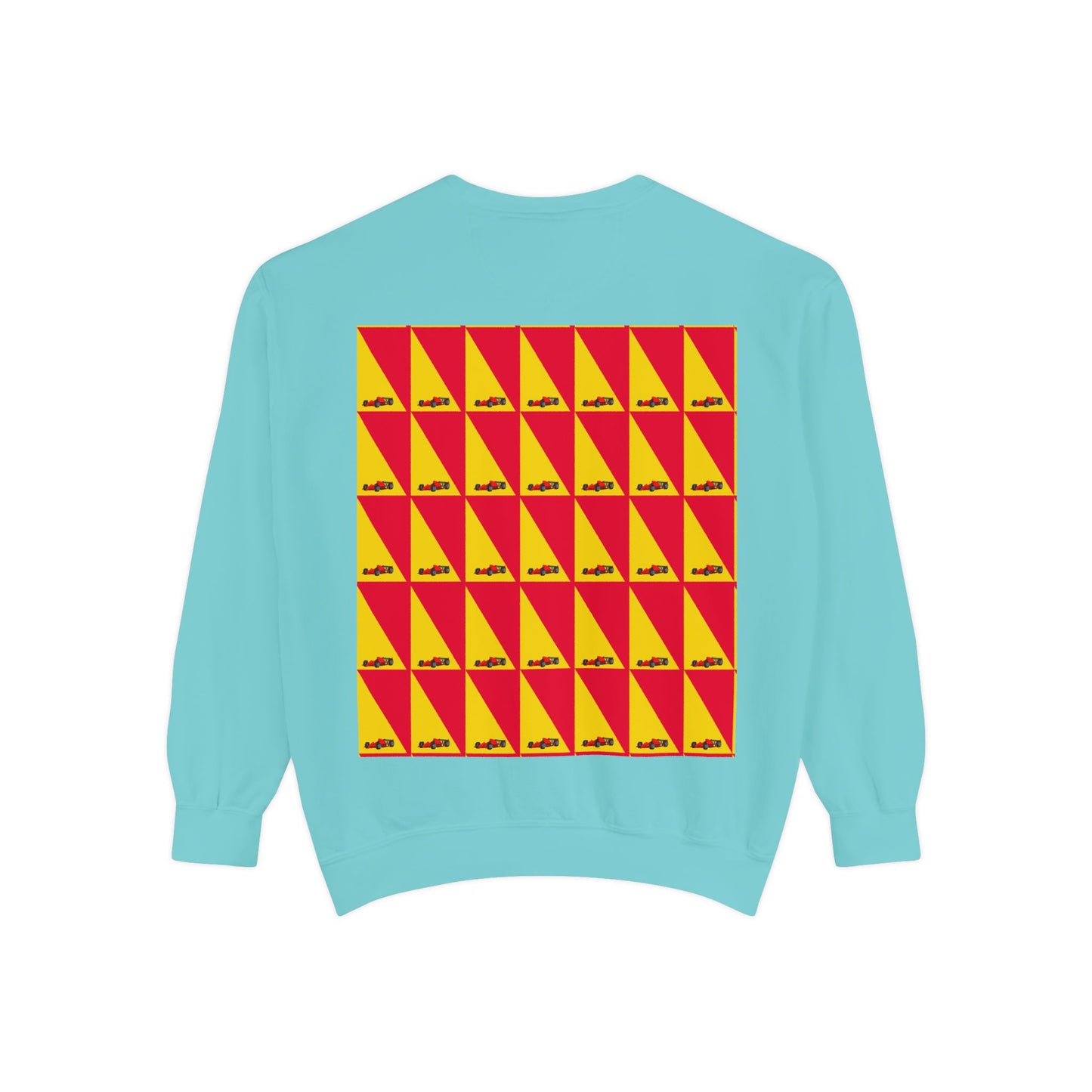 Geometric Car Sweatshirt | Motorsport-Inspired Design| Perfect for Casual Outings & Celebrations