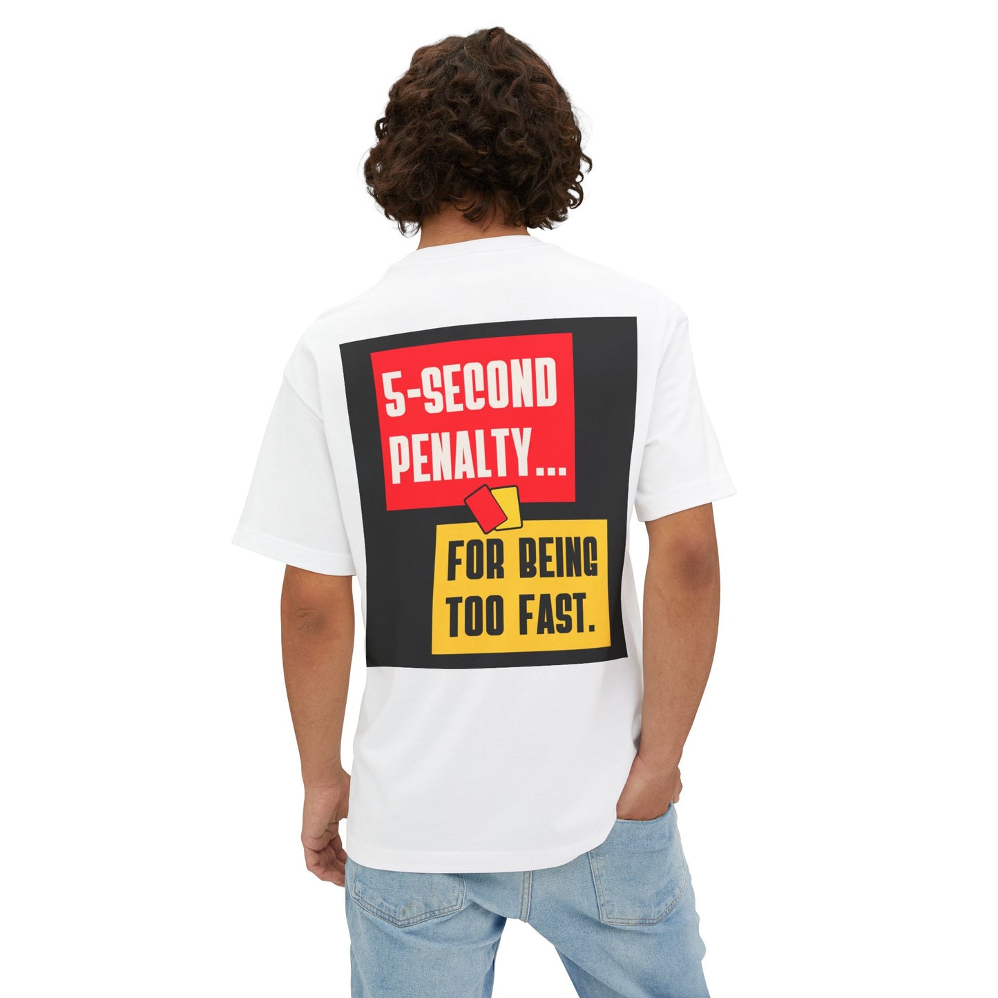 5-Second Penalty T-Shirt – Too Fast, FIA Approved Racing Meme Tee