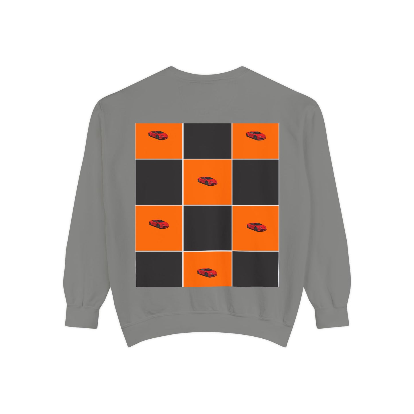 McLaren-Inspired Sweatshirt | Orange & Black Motorsport Design