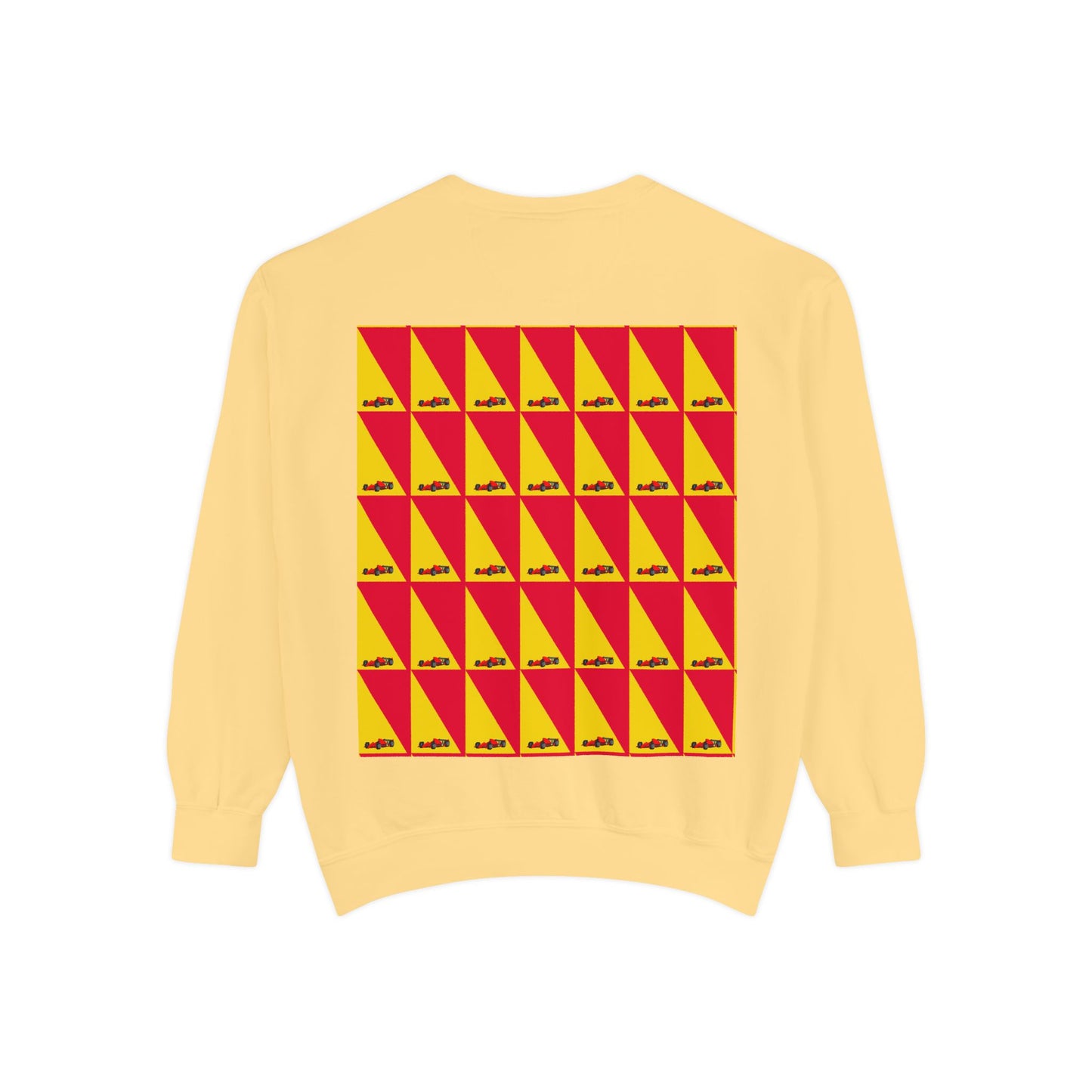 Geometric Car Sweatshirt | Motorsport-Inspired Design| Perfect for Casual Outings & Celebrations