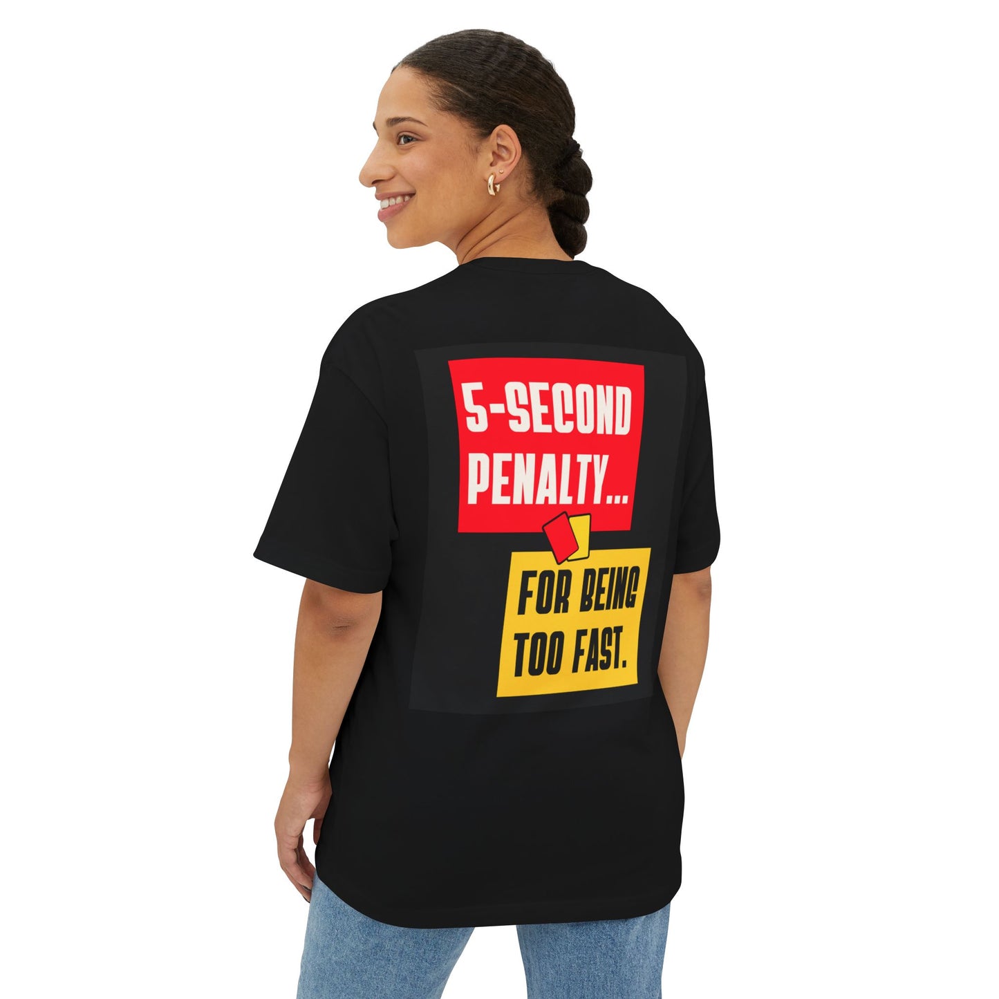 5-Second Penalty T-Shirt – Too Fast, FIA Approved Racing Meme Tee