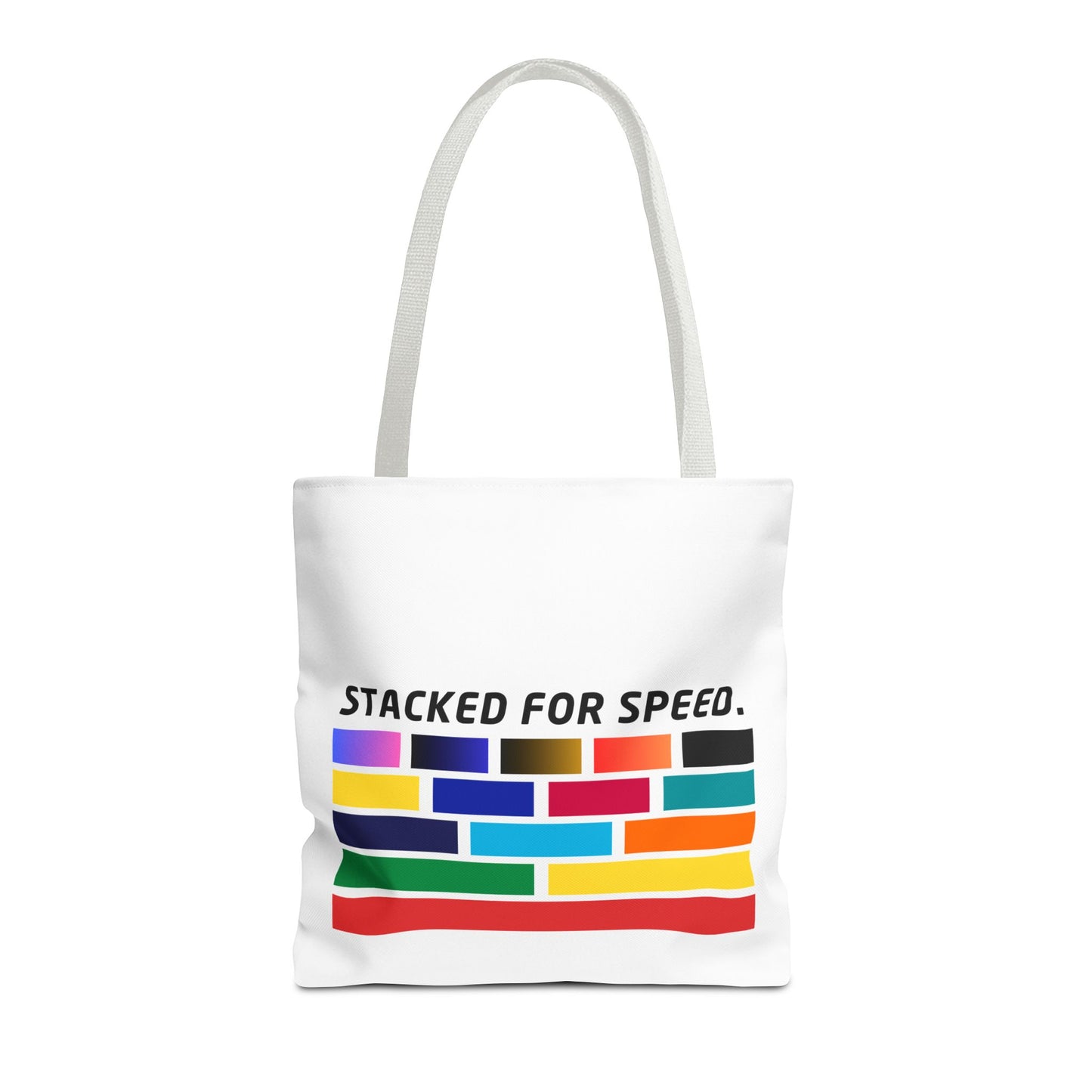 Stacked for Speed – WIP25 Racing-Inspired Tote Bag