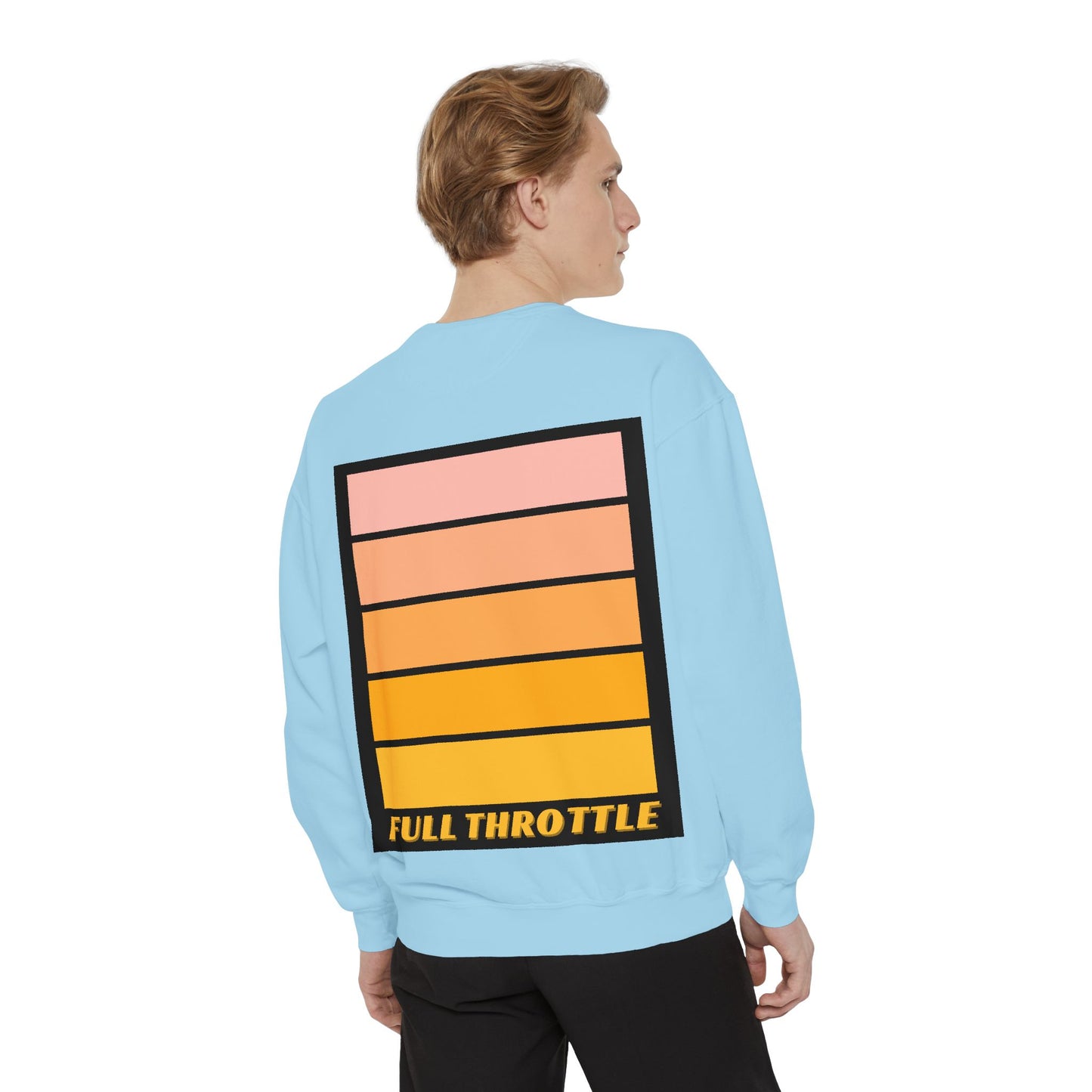 Full Throttle Racing Sweatshirt | High-Energy Motorsport Apparel