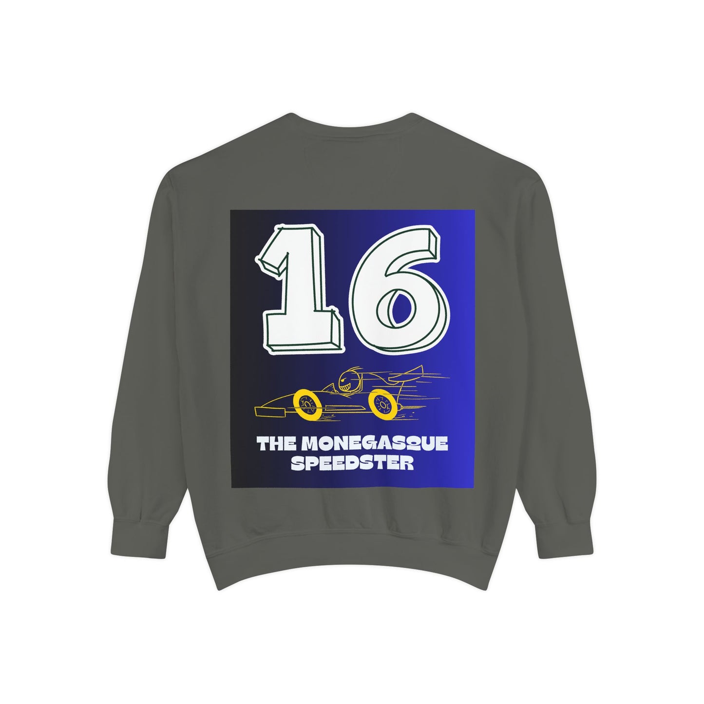 #16 “The Monegasque Speedster” Sweatshirt | Charles Leclerc Inspired Motorsport Apparel