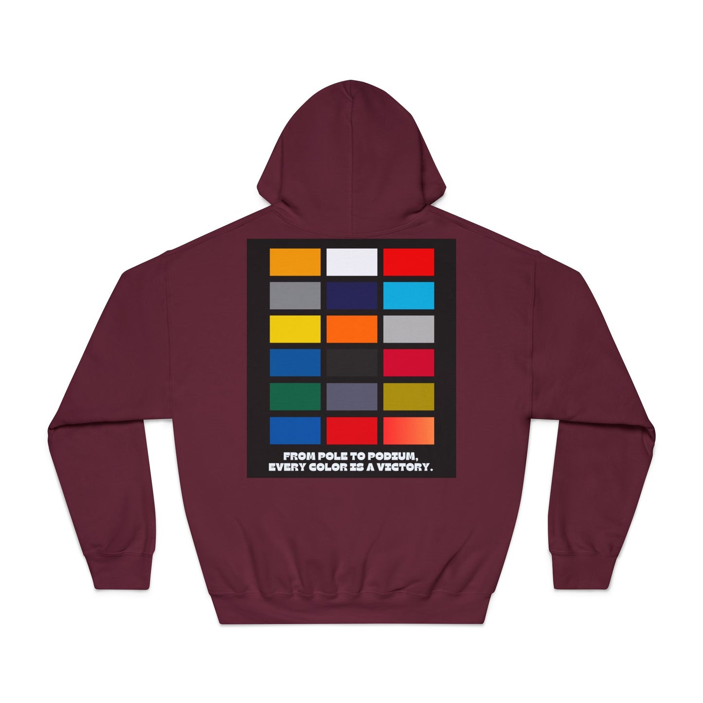 Motorsport Team Colors Hoodie – Celebrate F1 Teams with Bold Design