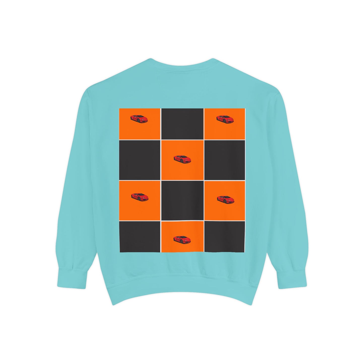 McLaren-Inspired Sweatshirt | Orange & Black Motorsport Design