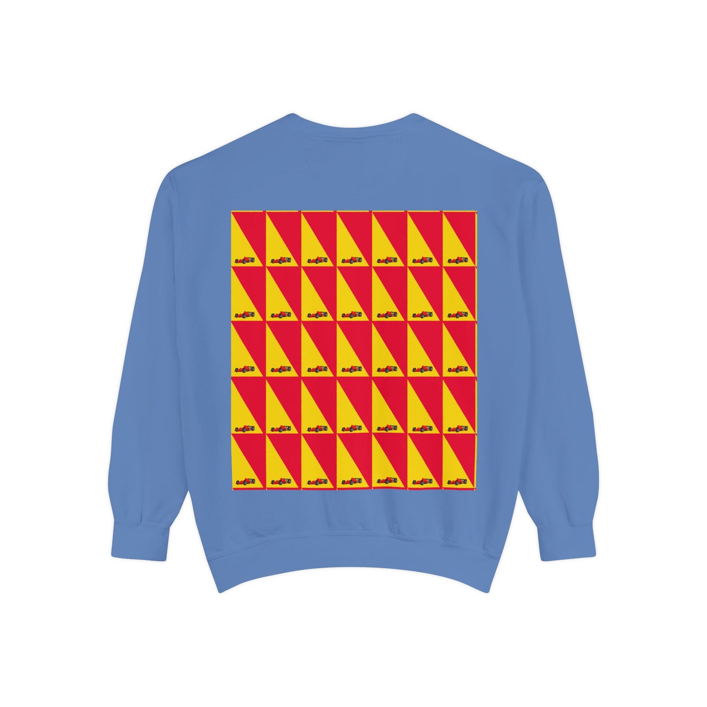 Geometric Car Sweatshirt | Motorsport-Inspired Design| Perfect for Casual Outings & Celebrations