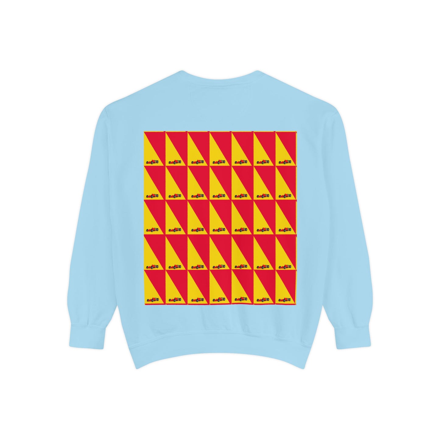 Geometric Car Sweatshirt | Motorsport-Inspired Design| Perfect for Casual Outings & Celebrations