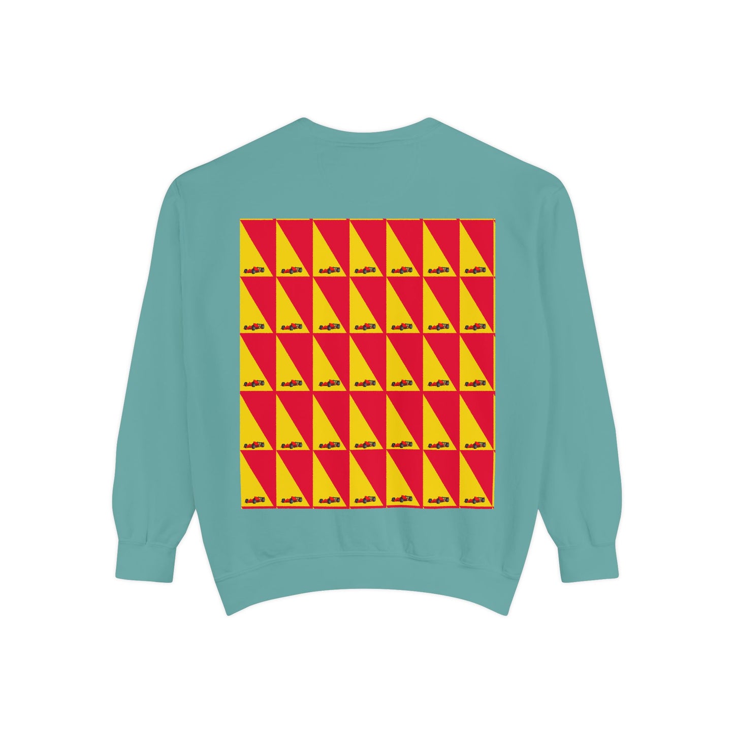Geometric Car Sweatshirt | Motorsport-Inspired Design| Perfect for Casual Outings & Celebrations
