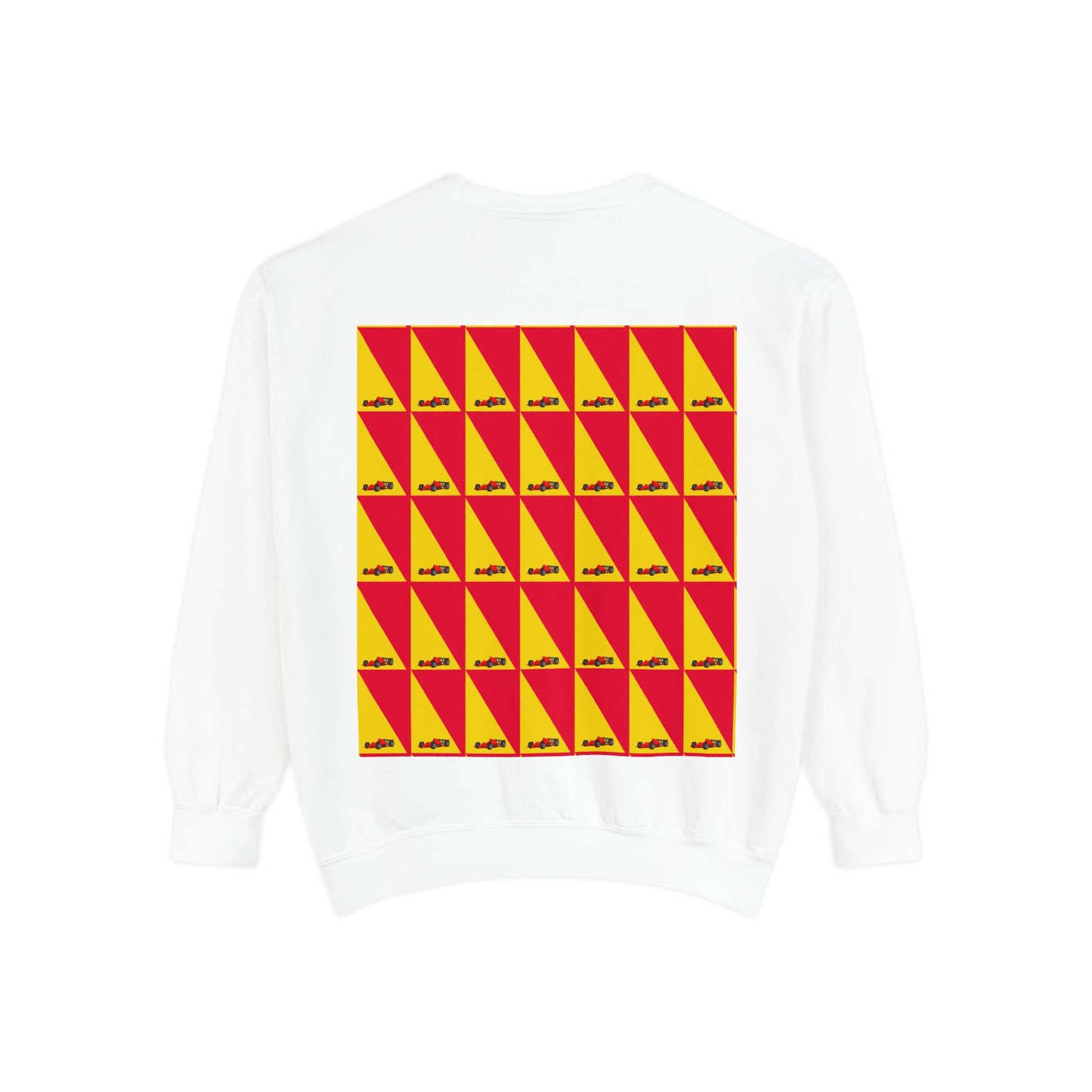Geometric Car Sweatshirt | Motorsport-Inspired Design| Perfect for Casual Outings & Celebrations