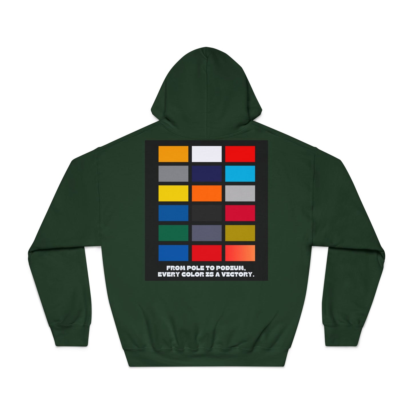 Motorsport Team Colors Hoodie – Celebrate F1 Teams with Bold Design