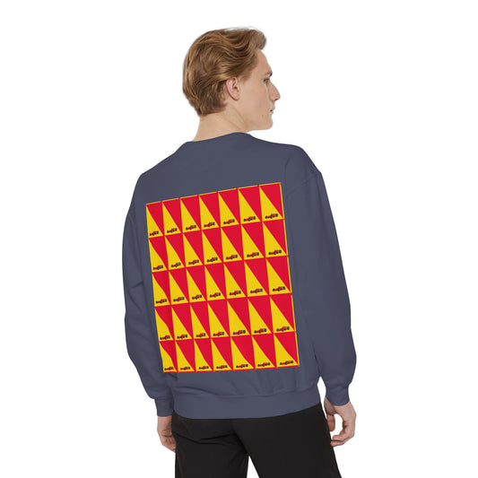 Geometric Car Sweatshirt | Motorsport-Inspired Design| Perfect for Casual Outings & Celebrations