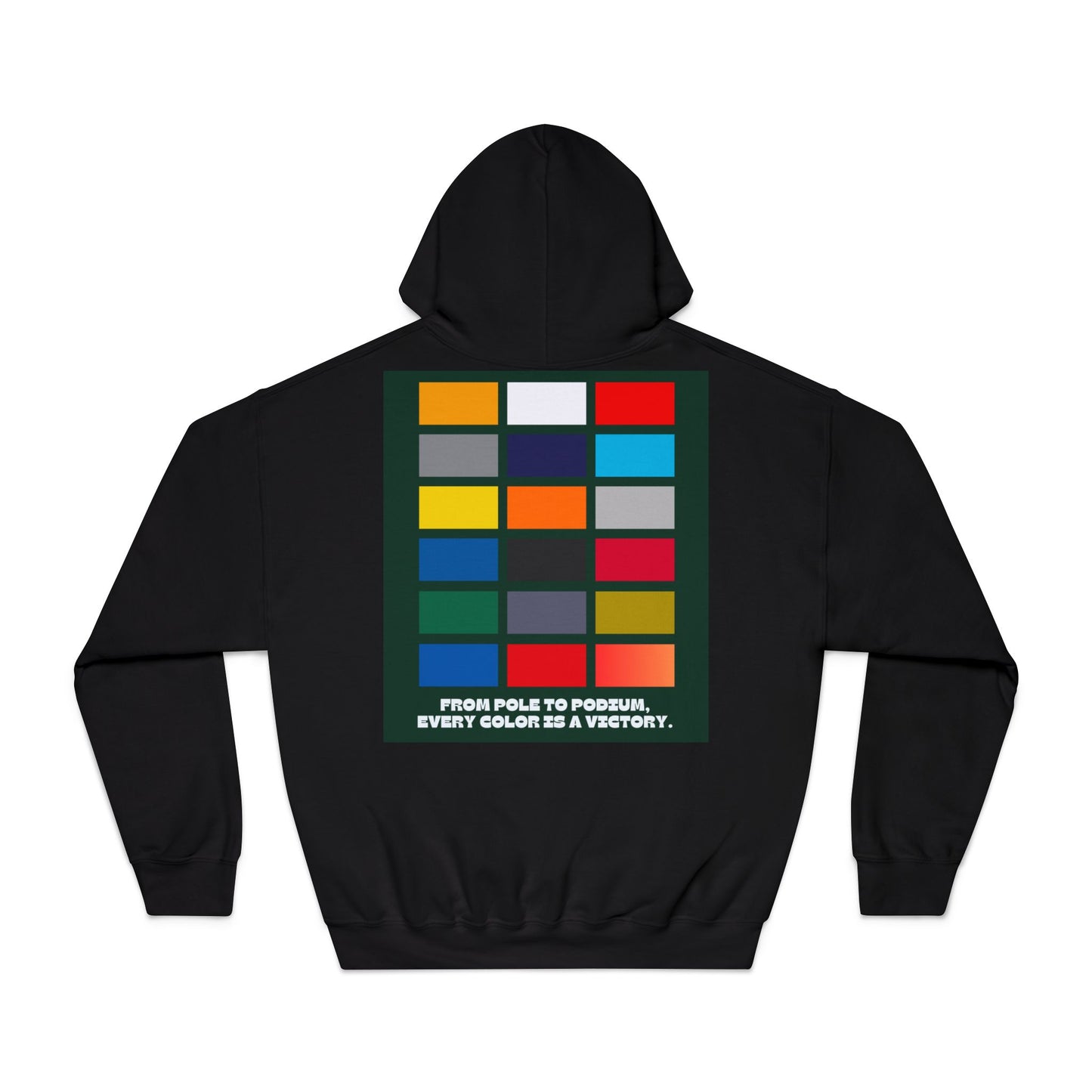 Motorsport Team Colors Hoodie – Celebrate F1 Teams with Bold Design