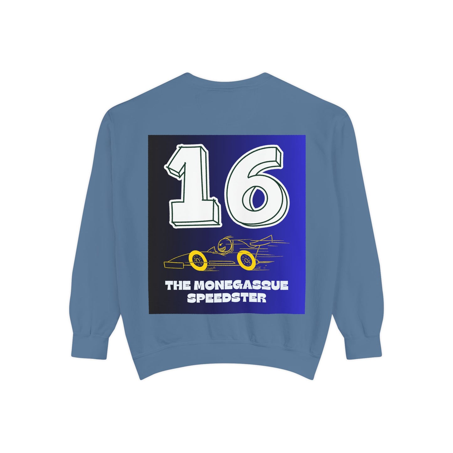 #16 “The Monegasque Speedster” Sweatshirt | Charles Leclerc Inspired Motorsport Apparel