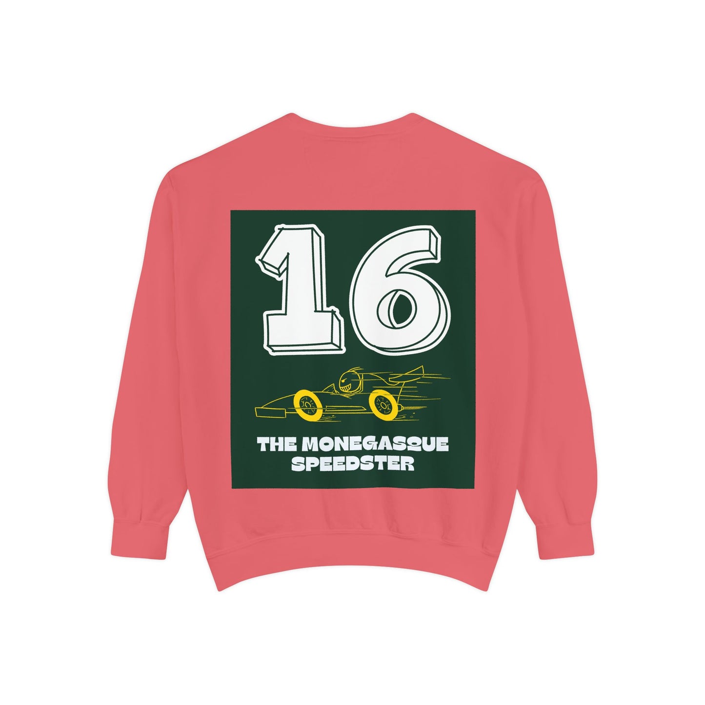 #16 “The Monegasque Speedster” Sweatshirt | Charles Leclerc Inspired Motorsport Apparel