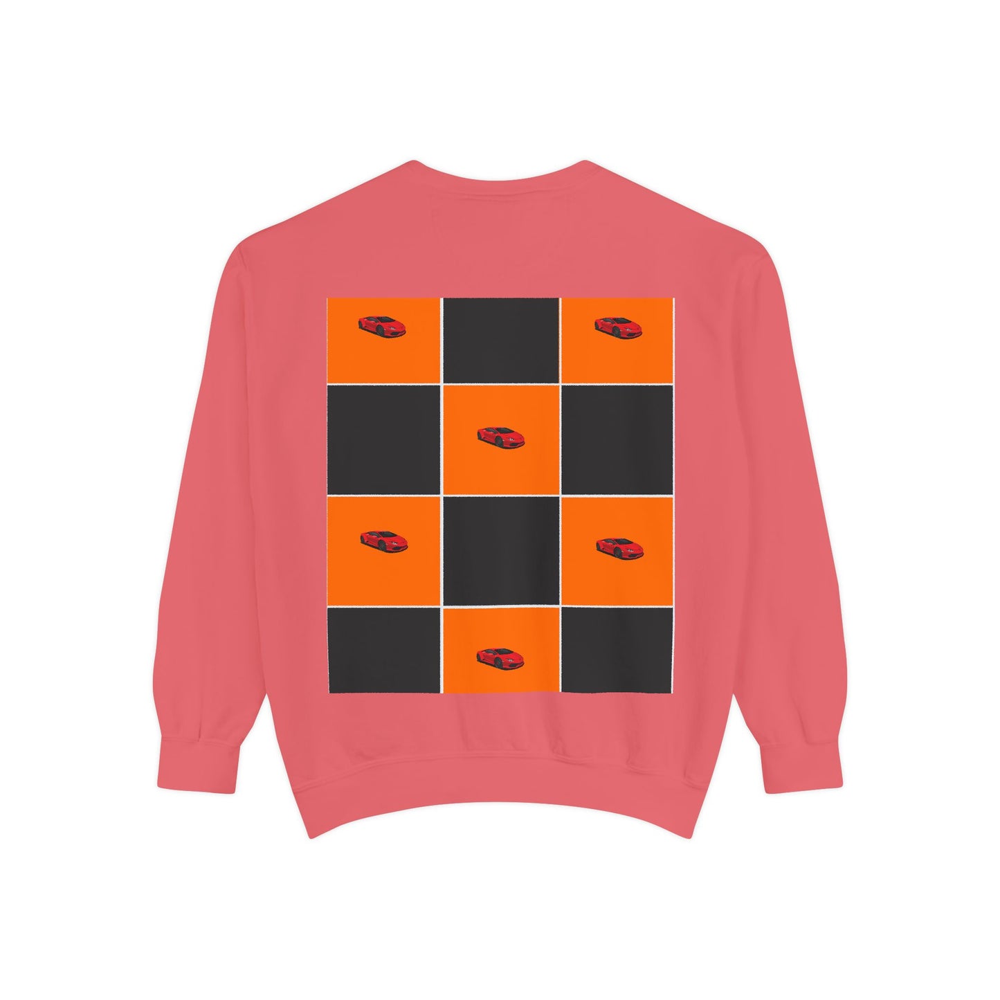 McLaren-Inspired Sweatshirt | Orange & Black Motorsport Design