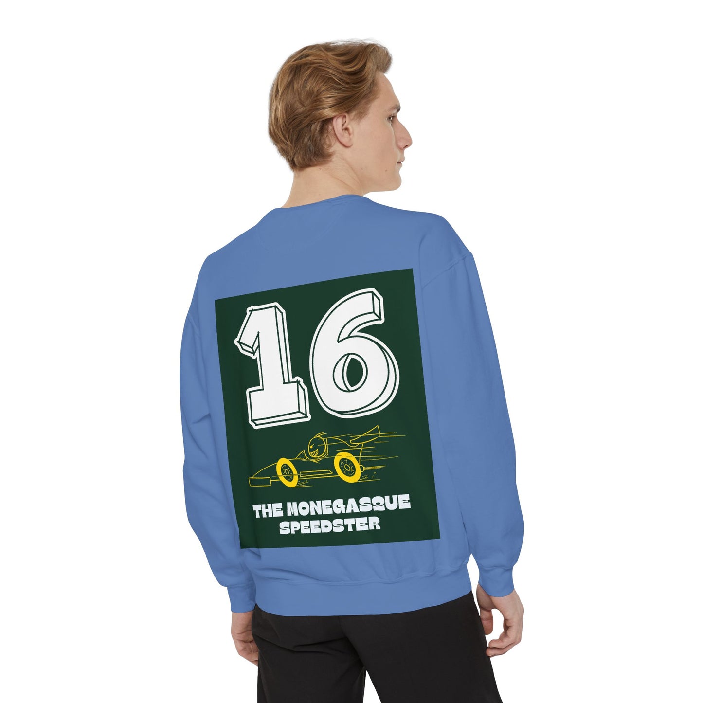 #16 “The Monegasque Speedster” Sweatshirt | Charles Leclerc Inspired Motorsport Apparel