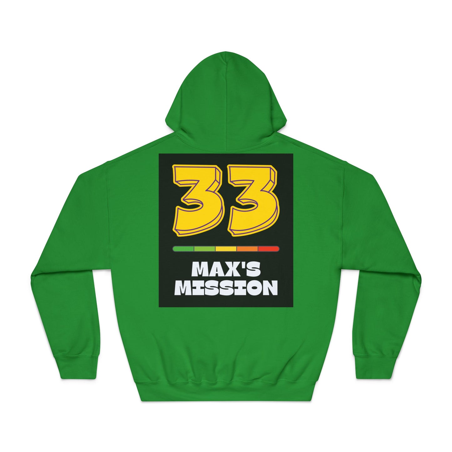 #33 Max's Mission Hoodie – Verstappen-Inspired Racing Design | Unstoppable Victory Quest