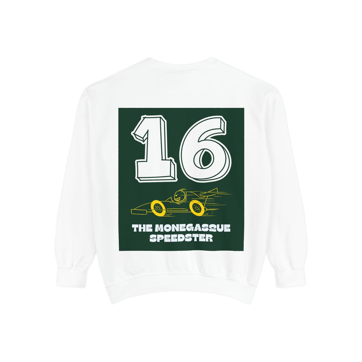 #16 “The Monegasque Speedster” Sweatshirt | Charles Leclerc Inspired Motorsport Apparel