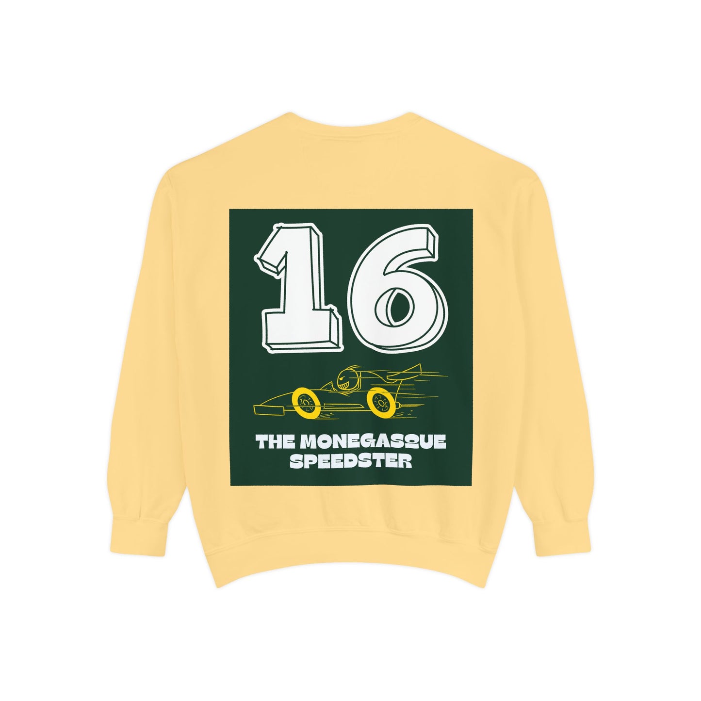 #16 “The Monegasque Speedster” Sweatshirt | Charles Leclerc Inspired Motorsport Apparel