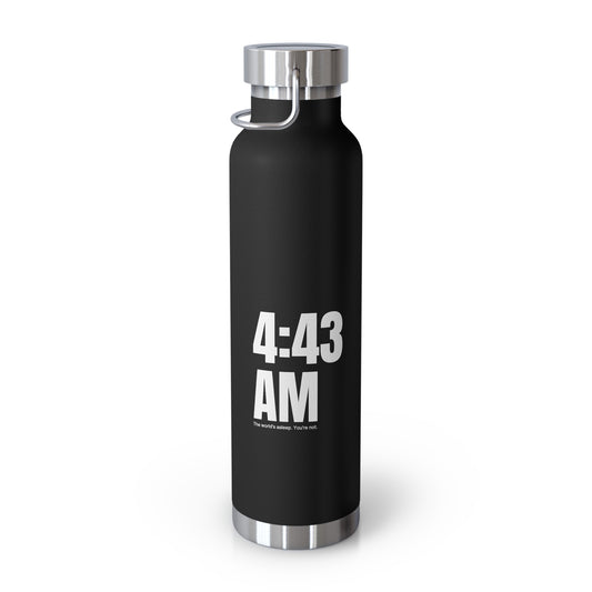 4:43 AM Water Bottle – WIP25 Early Riser Grind Edition