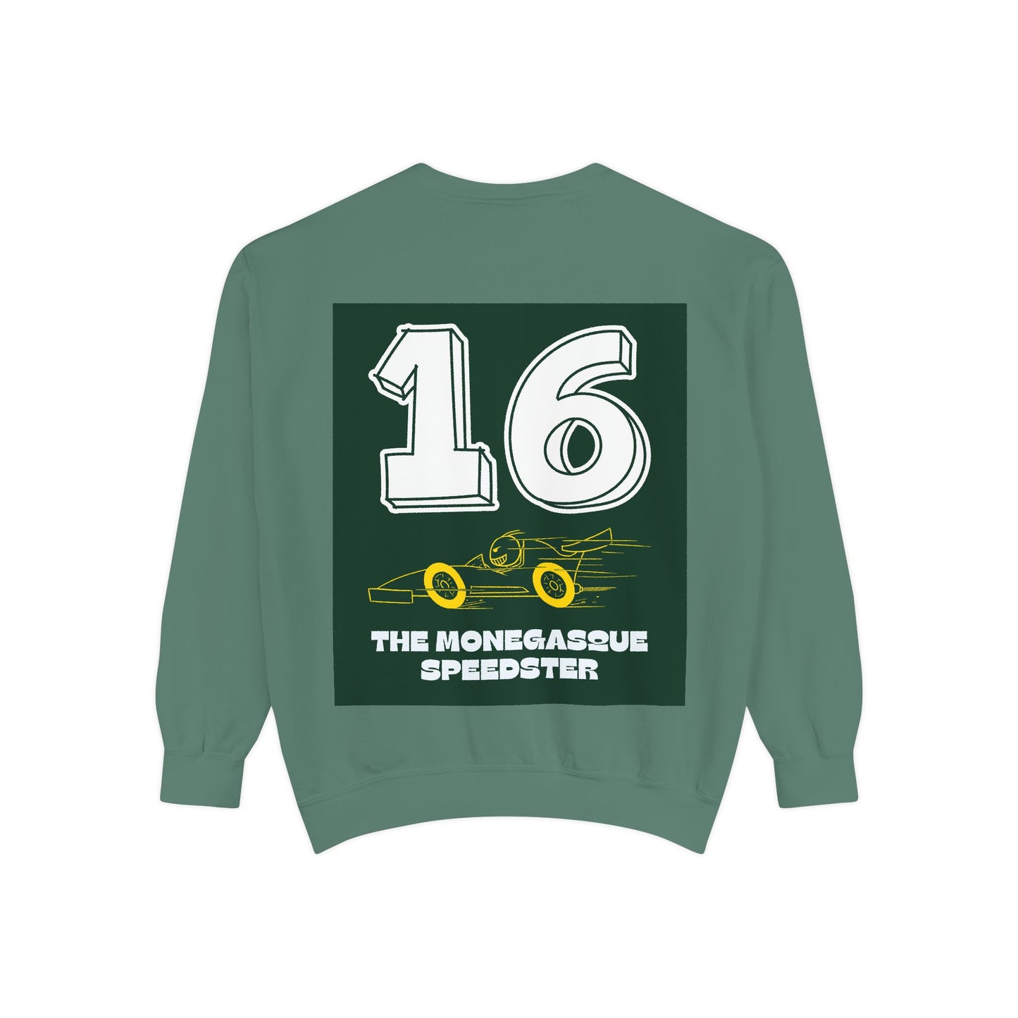 #16 “The Monegasque Speedster” Sweatshirt | Charles Leclerc Inspired Motorsport Apparel