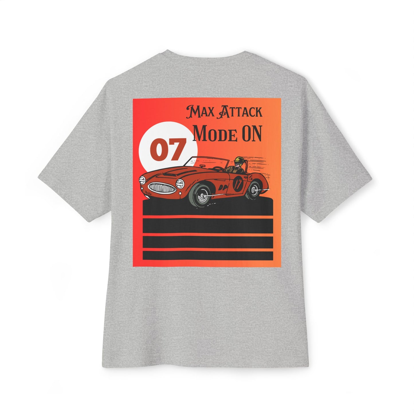 Max Attack Mode ON T-Shirt – High-Energy Motorsport Streetwear