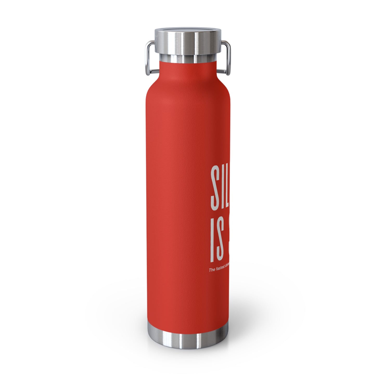 Silence is Speed Water Bottle – WIP25 Focused Flow