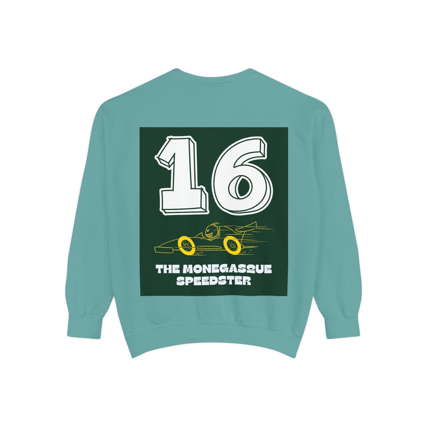 #16 “The Monegasque Speedster” Sweatshirt | Charles Leclerc Inspired Motorsport Apparel