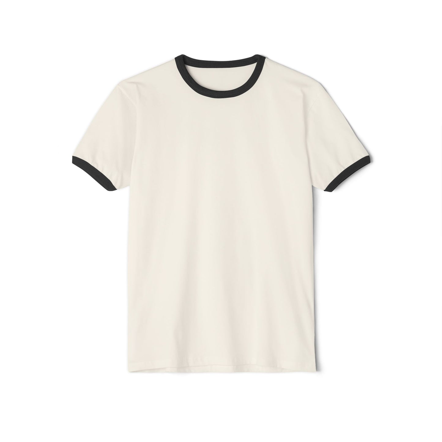 Retro 'Full Throttle' Unisex Cotton Ringer T-Shirt for Bold Statement