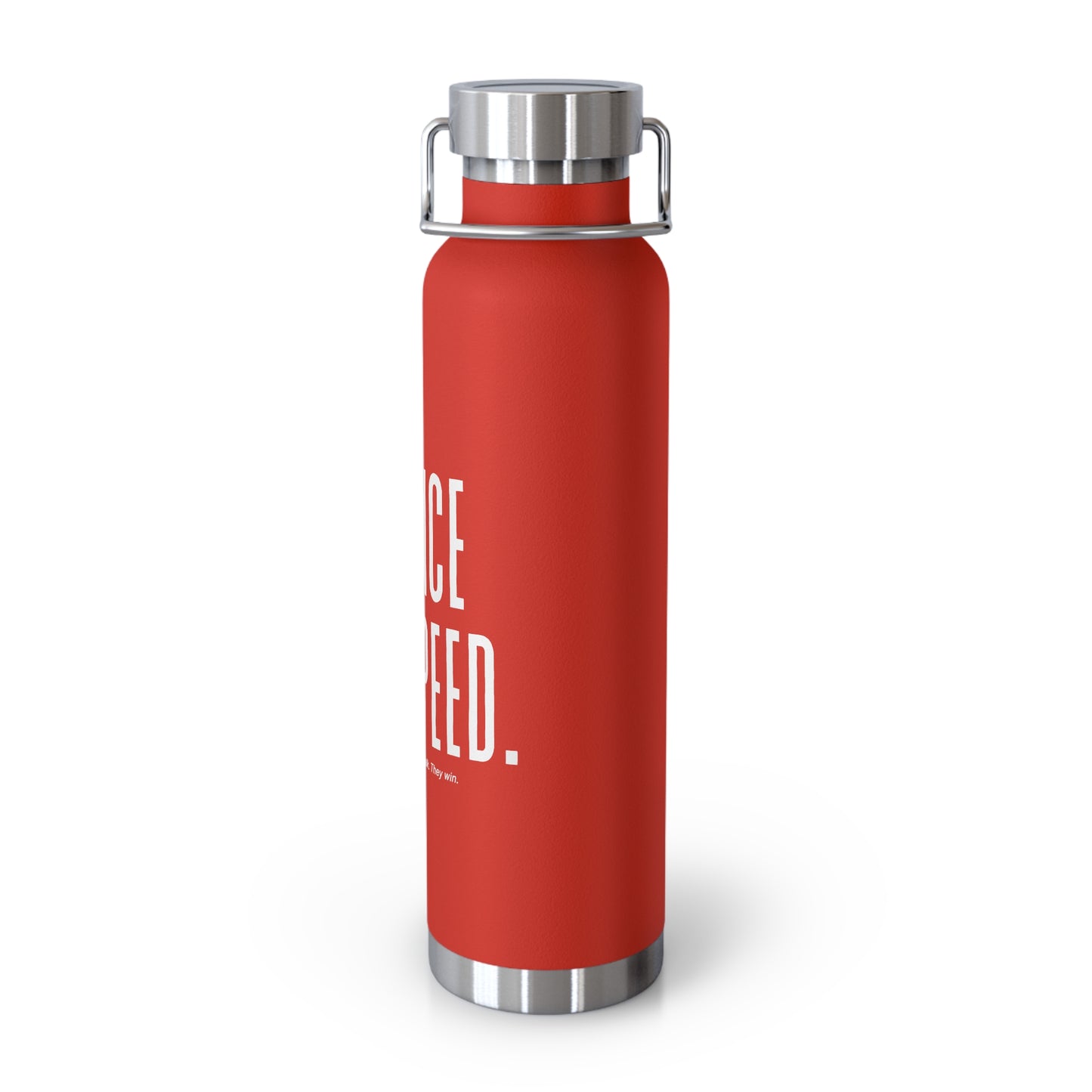 Silence is Speed Water Bottle – WIP25 Focused Flow