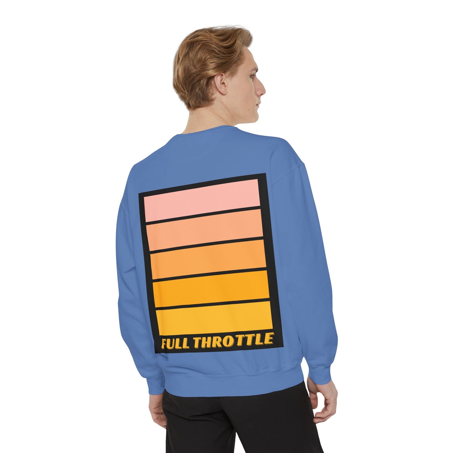 Full Throttle Racing Sweatshirt | High-Energy Motorsport Apparel