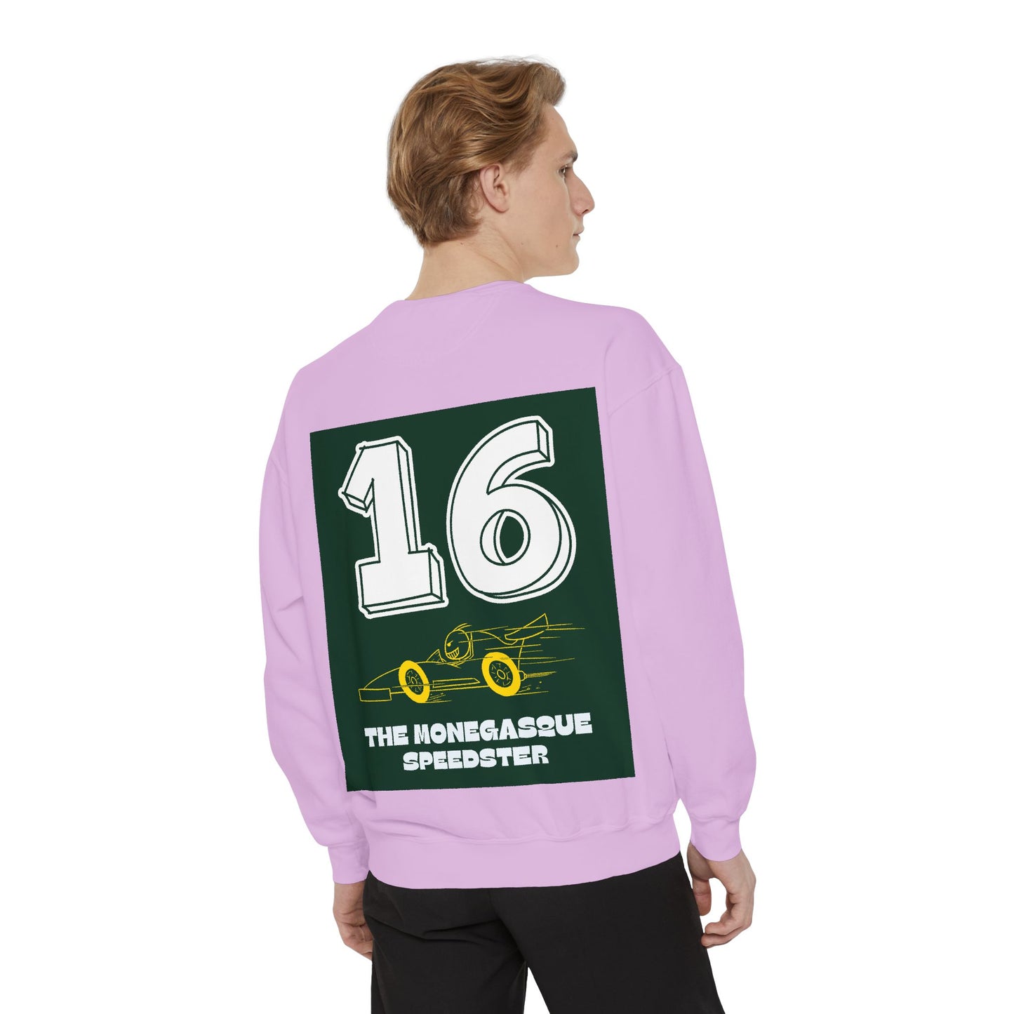 #16 “The Monegasque Speedster” Sweatshirt | Charles Leclerc Inspired Motorsport Apparel
