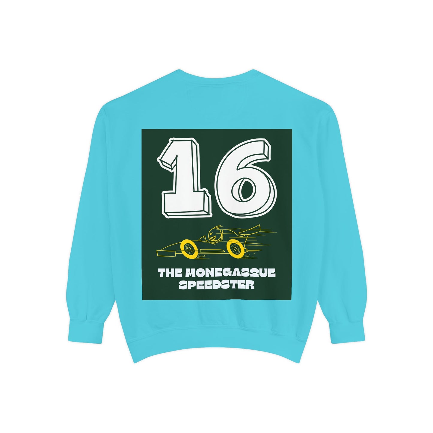 #16 “The Monegasque Speedster” Sweatshirt | Charles Leclerc Inspired Motorsport Apparel